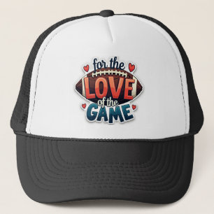 Für die Liebe zum Fußballhut Truckerkappe