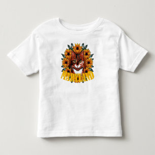 Für die Liebe zur Maryland Dreifarbenkatze  Kleinkind T-shirt