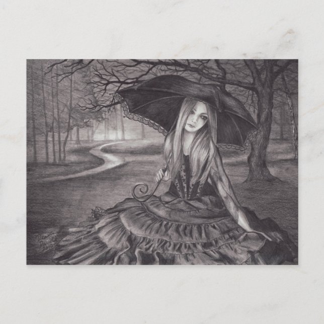 Für die Morgendämmerung gewartet Postkarte (Vorderseite)