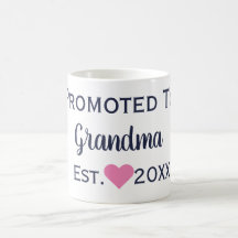 Für die Oma Navy & Pink Tasse