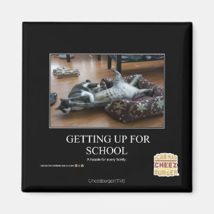 Für die Schule aufstehen Magnet