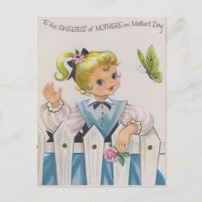 Für die süßen Mütter Postkarte (Vorderseite)