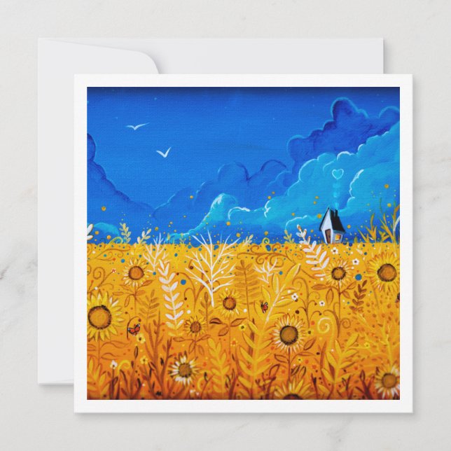 Für die Ukraine - Mini-Print (Vorderseite)