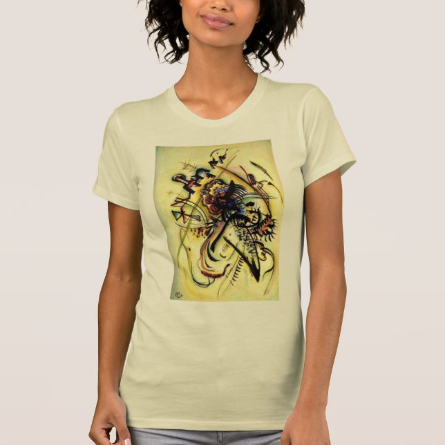 Für die unbekannte Stimme von Kandinsky Abstraktes T-Shirt (Vorderseite)
