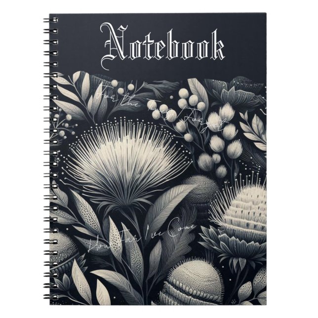 Für die Zeiten vergesse ich, wie weit ich gekommen Notizblock (Vorderseite)