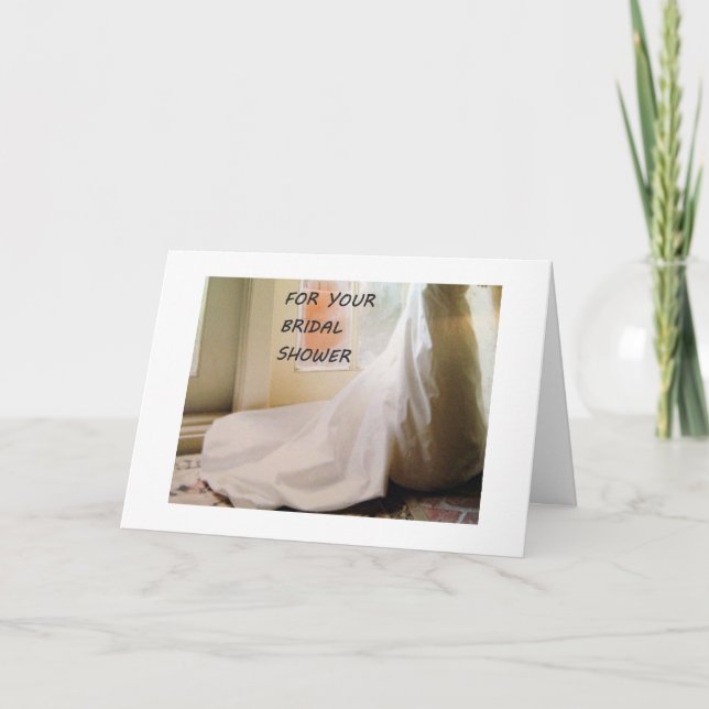 FÜR DIESE BESONDERE BRÜCKE IN IHREM BRAUTPARTY EINLADUNG (Vorderseite)