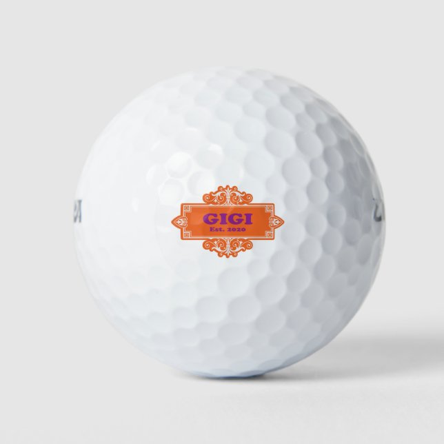 Für diese Sonderaktion "GiGi 2020" Golfball (Vorderseite)