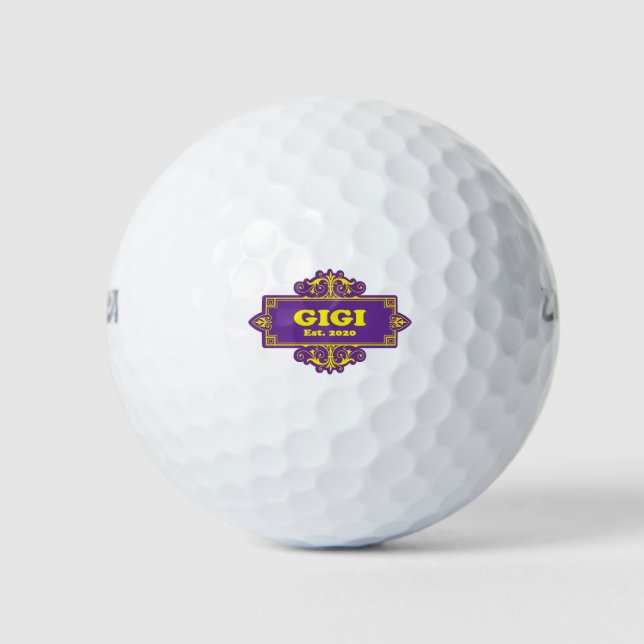 Für diese Sonderaktion "GiGi 2020" Golfball (Vorderseite)