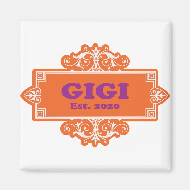 Für diese Sonderaktion "GiGi 2020" Magnet (Vorne)