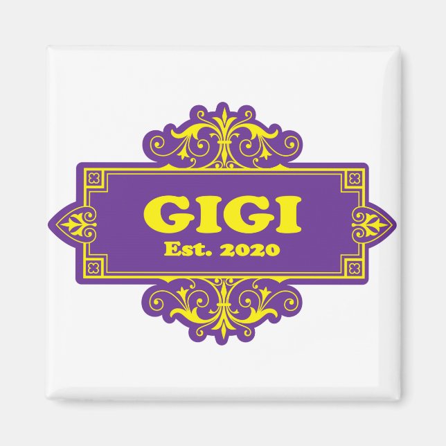 Für diese Sonderaktion "GiGi 2020" Magnet (Vorne)