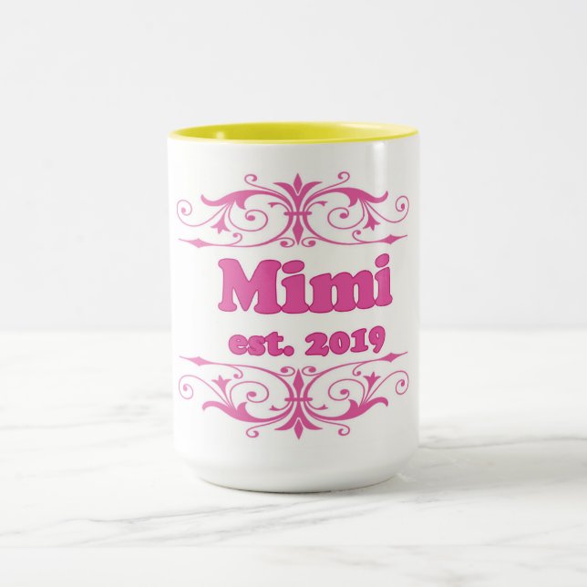Für diese Sonderaktion "Mimi 2019" Tasse (Zentrum)