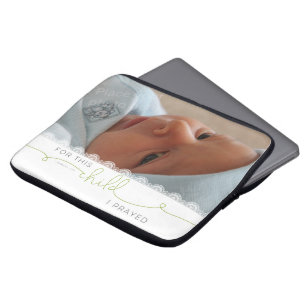 Für dieses Kind betete ich - 1 Samuel 1:27 Laptopschutzhülle