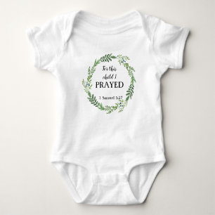 Für dieses Kind betete ich Baby-Bodysuit Baby Strampler