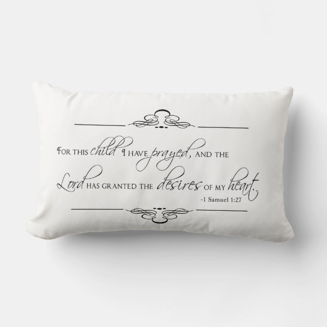 Für dieses Kind habe ich Kissen für Kinderzimmer (Vorderseite)