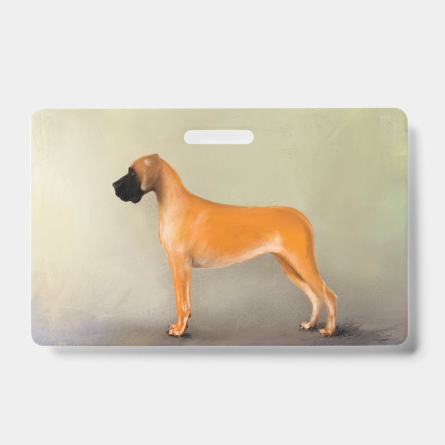 Für Doggen Aussteller Ausweis (Vorderseite)
