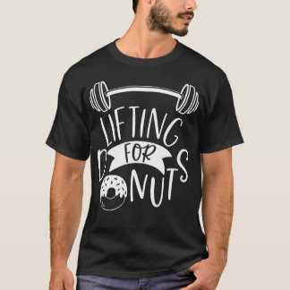 Für Donuts Gewitter-Fitness T-Shirt