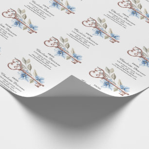 Für echte Anwesen-Client-Geschenke Geschenkpapier