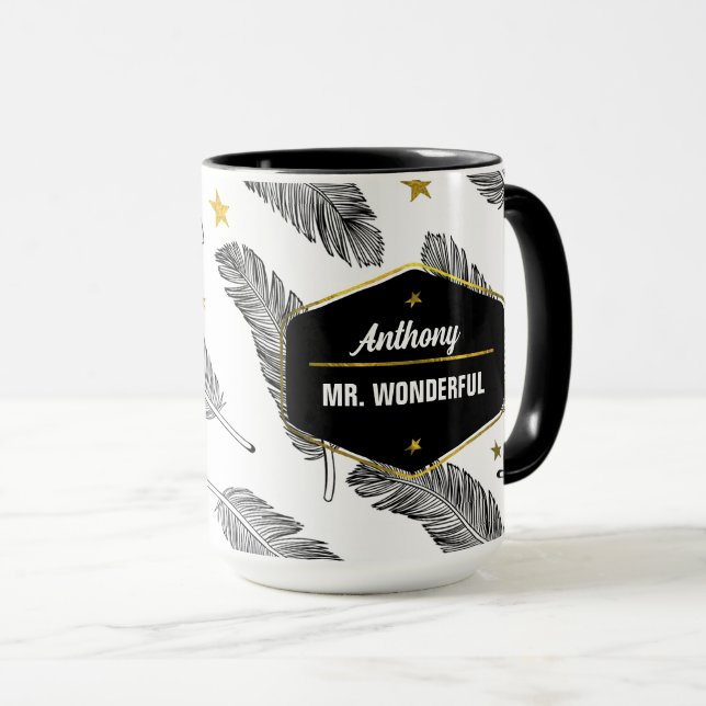 Für Ehemann am Vatertag Geschenk Tasse (VorderseiteRechts)