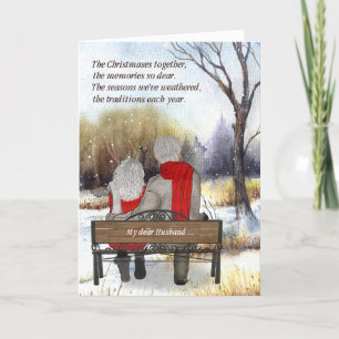 für Ehemann Seniorenpaar Weihnachten Winter
