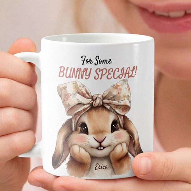 Für ein besonderes Häschen süße Ostern Coquette Ha Kaffeetasse (Von Creator hochgeladen)