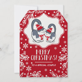Für ein besonderes Paar zu Weihnachten Grußkarten