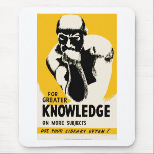 Für ein größeres Wissen Mousepad