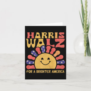 Für ein helleres Amerika Retro Sun für Kinder Prem Karte