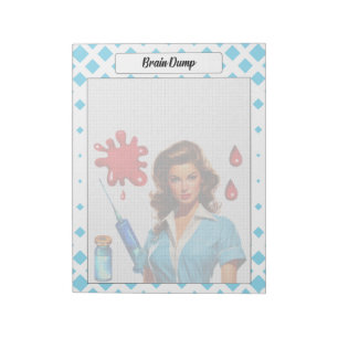 Für ein Leben _ Gehirnschlag Notizblock