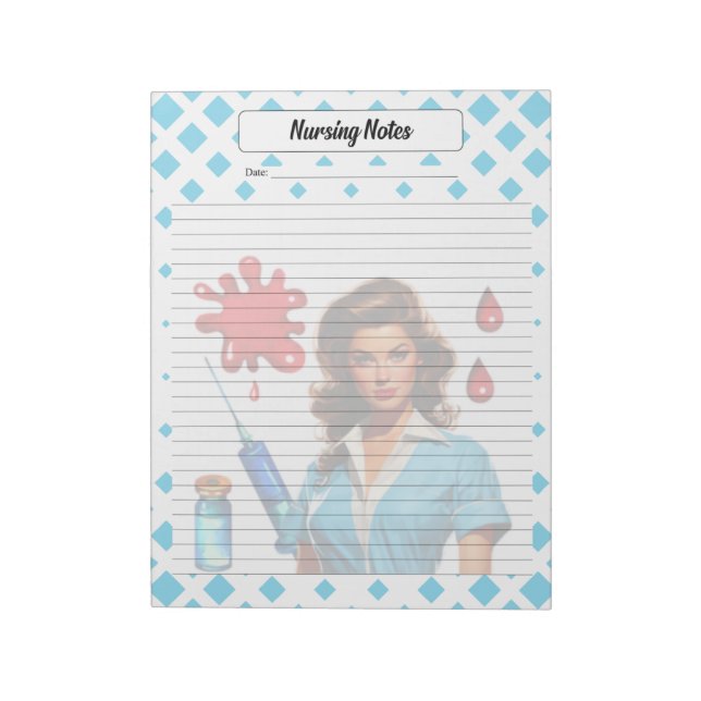 Für ein Leben _ Krankengeschenke Notizblock (Rotiert)