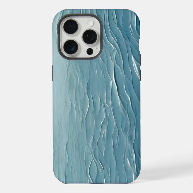 🌊 für ein modernes Design iPhone Hülle (Rückseite)