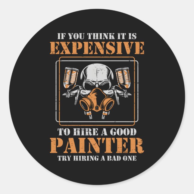 Für eine Autorin Runder Aufkleber (Vorderseite)