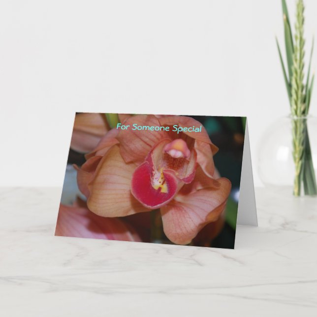 Für eine besondere Person Feiertagskarte (Vorderseite)