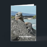 Für eine Grußkarte für Freunde Karte<br><div class="desc">Dieses Reptil ist fast liebenswert. Die Karte eignet sich hervorragend,  um Freunde und Verwandte mit guten Bildern zu versorgen. Kaufen Sie,  wie es ist,  oder passen Sie die Nachrichten.</div>