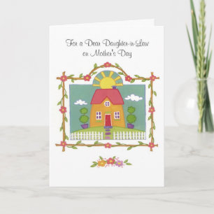 Für eine liebe Schwiegertochter am Muttertag Karte