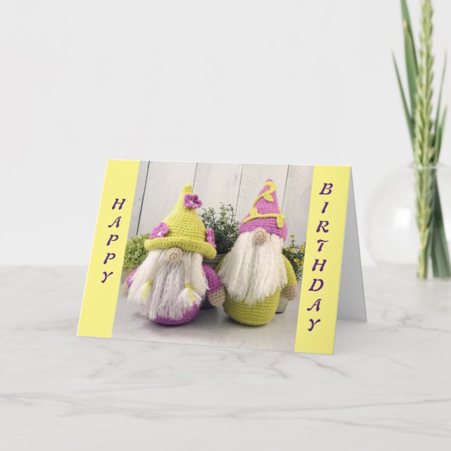 FÜR EINE "TWIN"-GEBURTSKARTE KARTE (Vorderseite)