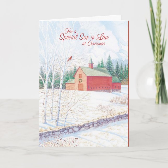 Für einen besonderen Sohn im Jura zu Weihnachten (Vorderseite)