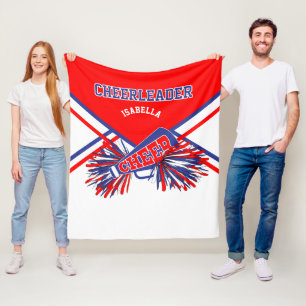 Für einen Chef 📣 - Blau, Weiß und Rot 2 Fleecedecke