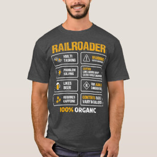 Für einen Zug und einen Eisenbahnlüfter Phantast T-Shirt