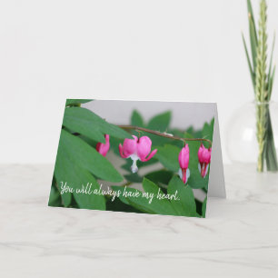 Für eingesperrtes geliebtes karte