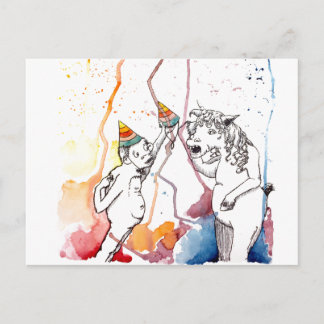 Für Einhörner und Einhorn Fans Postkarte