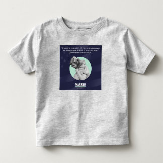 Für Elizabeth Waren - wem Regierung arbeitet Kleinkind T-shirt