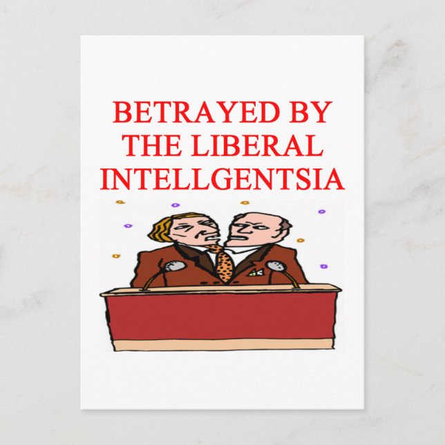 für empörte Demokraten; Postkarte (Vorderseite)