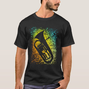 Für Euphonium-Spieler Brass Band Musicians Graffit T-Shirt
