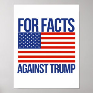 Für Fakten gegen Trump - - Pro-Science - Poster
