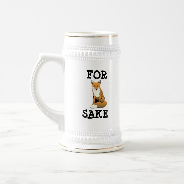 Für Fox-Grund-Tasse Bierglas (Links)