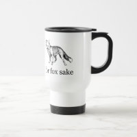 Für Fox-Grund - Vintager Hand-Gezeichneter Fox