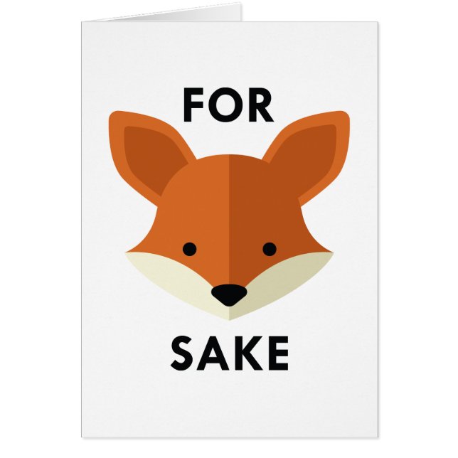 Für Fox Sake (Vorne)