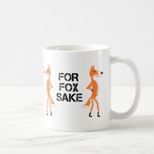 Für Fox Sake Argumentation Foxes Tasse