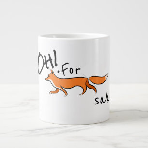 für Fox Sake Jumbo-Tasse