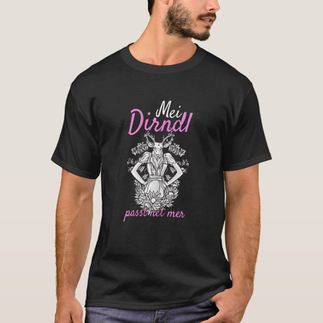 Für Frauen: Dirndl-Ersatzteilservice für DIRNDLs N T-Shirt (Vorderseite)